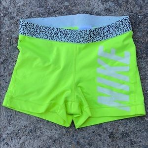 Nike spandex shorts